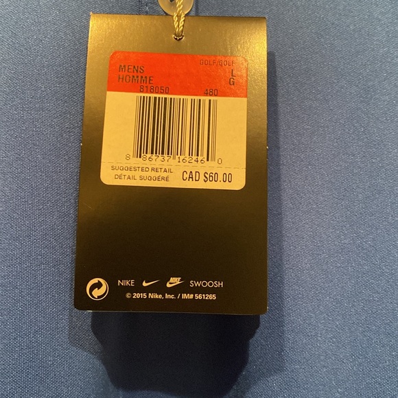 NIKE GOLF Tour Performance golf shirt - Picture 2 of 3